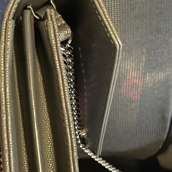 SAINT LAURENT MONOGRAM ENVELOPE WALLET - Picture 2 of 14